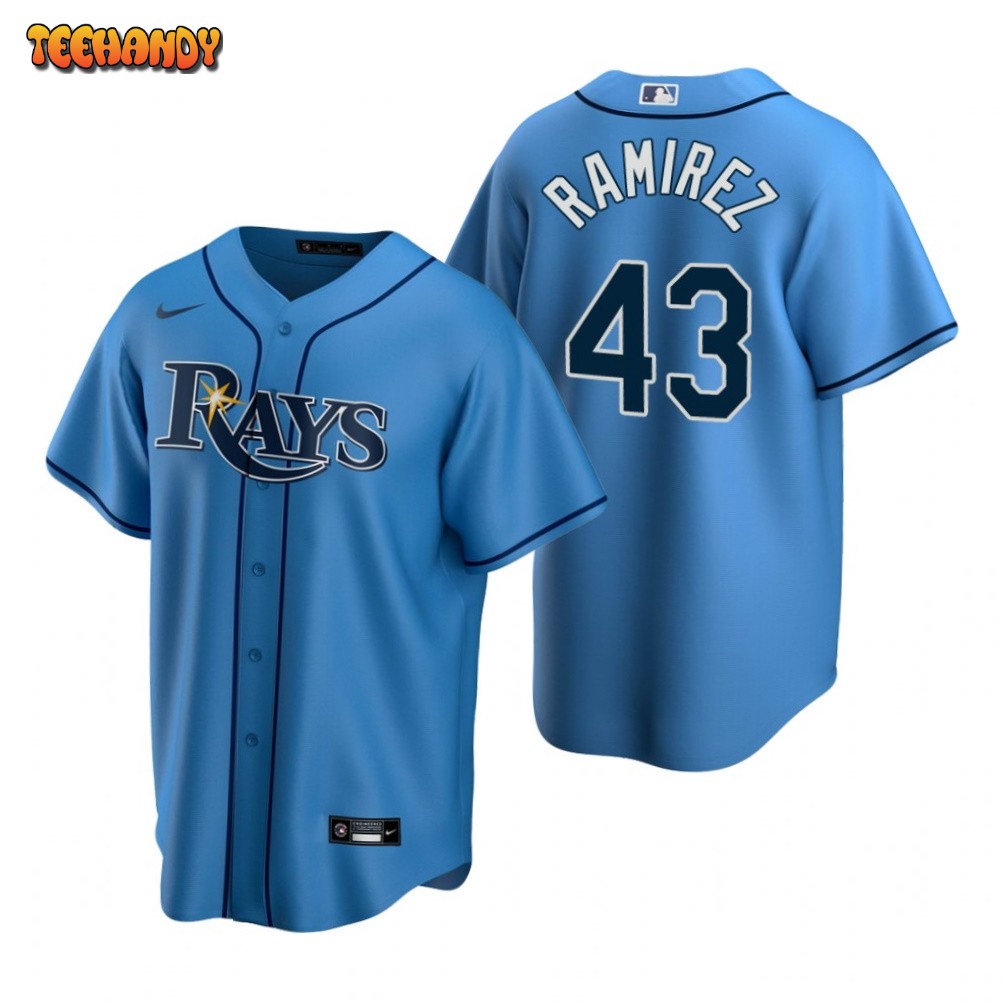 Tampa Bay Rays Harold Ramirez Light Blue Alternate Replica Jersey