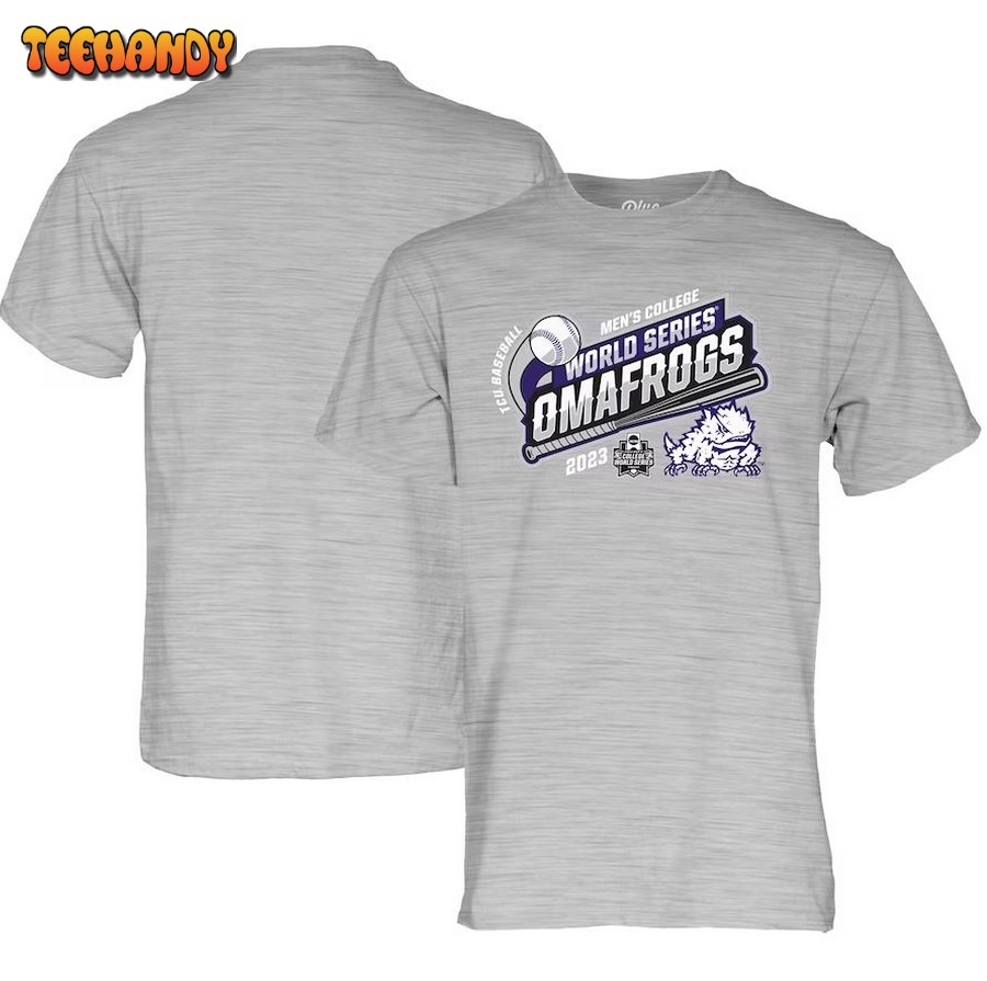 TCU Horned Frogs 2023 NCAA Men’s Baseball College World Series T-Shirt