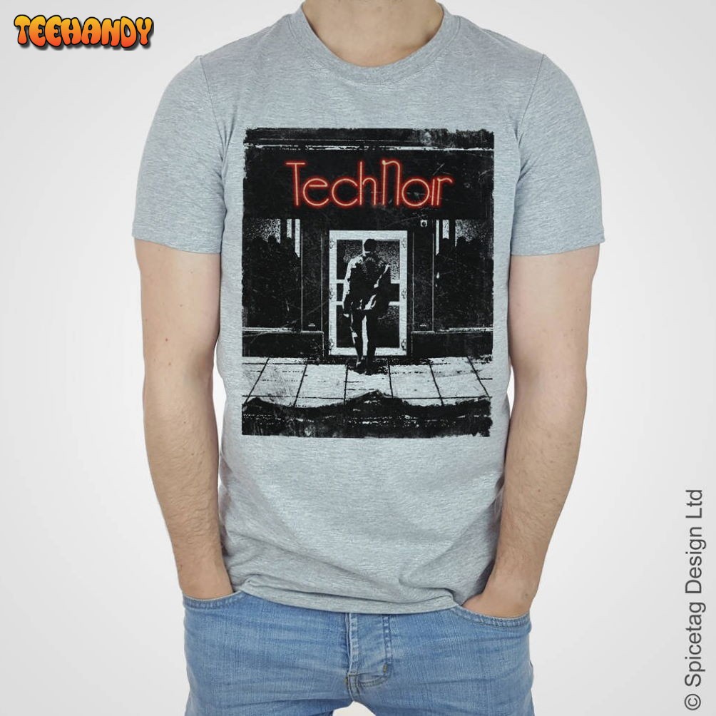 Tech Noir Night Club Action Movie Film Robot Fashion Design 1984 T shirt