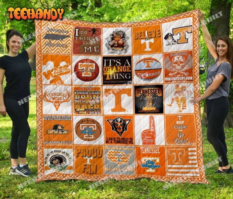 Tennessee Vols 3D Customized Quilt Blanket