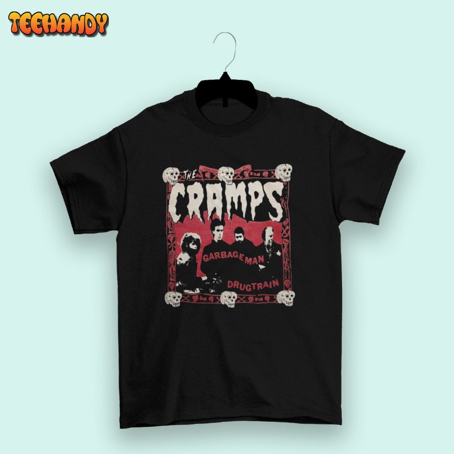 The Cramps Album Tour Men Garbage Drug Train Man Unisex T-Shirt