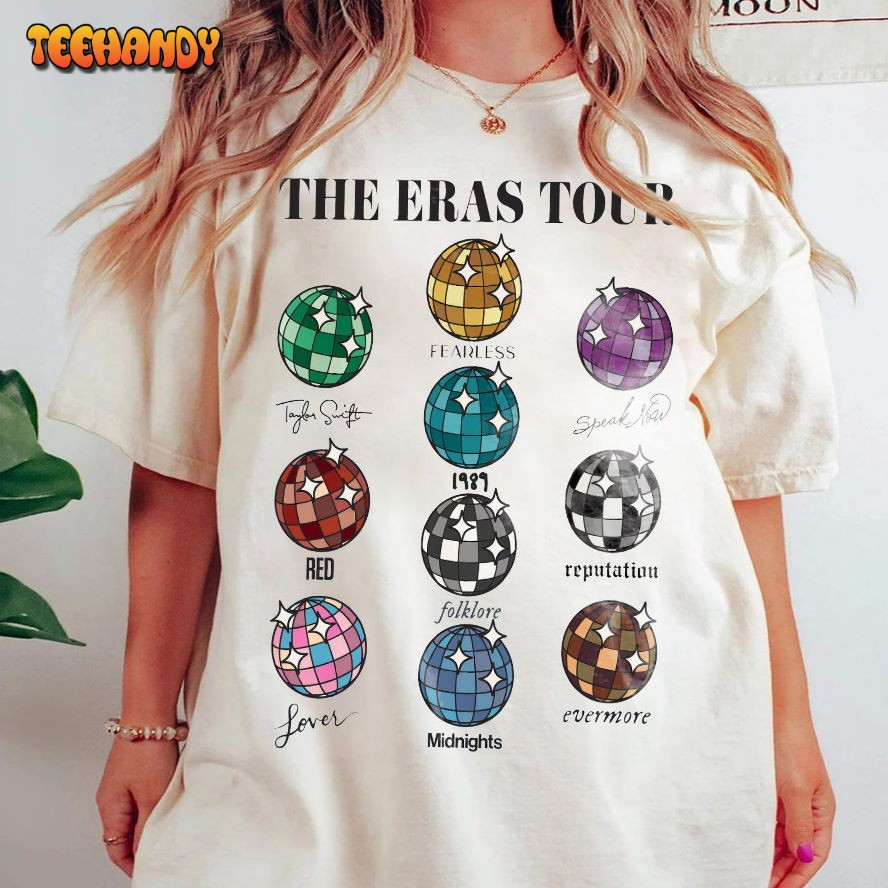 The Eras Tour Disco Ball Swiftie Fan Unisex T Shirt