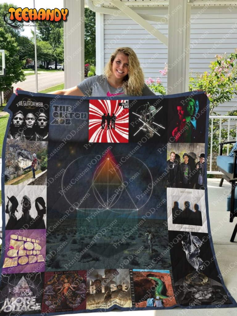 The Glitch Mob Albums For Fans Version 3D Quilt Blanket