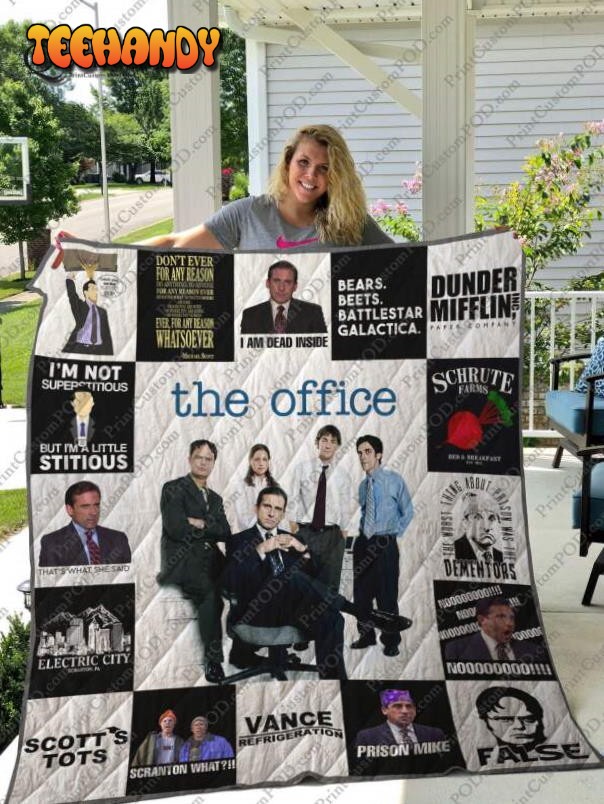 The Office 3D Customized Quilt Blanket