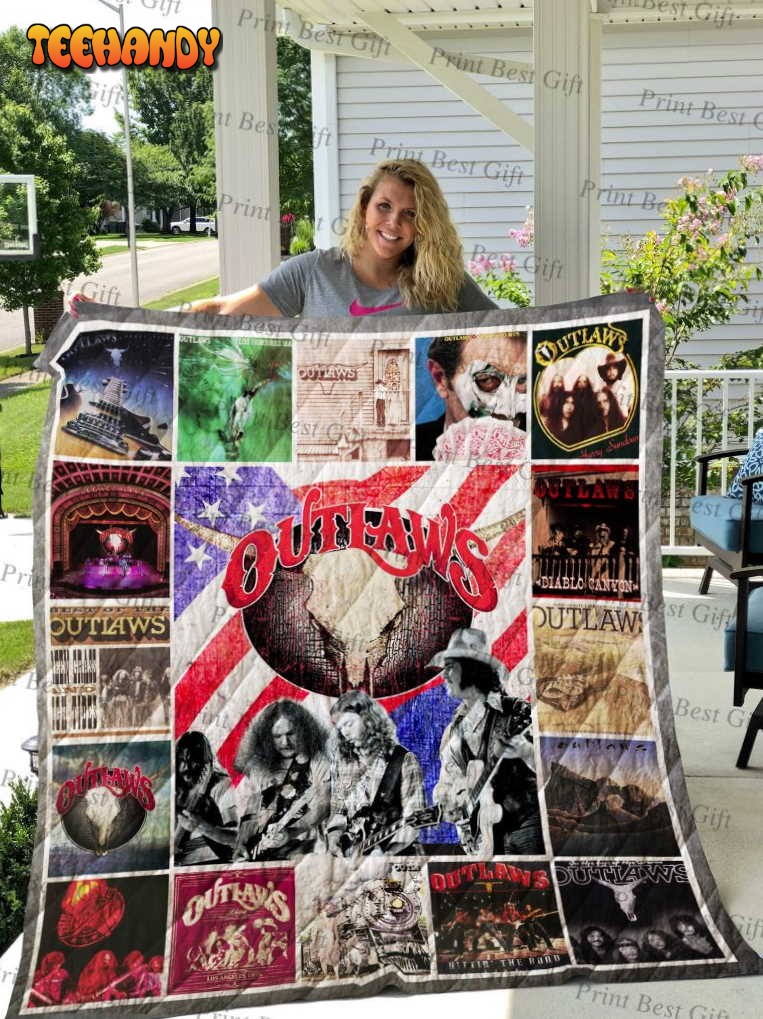 The Outlaws Cover Poster 3D Quilt Blanket