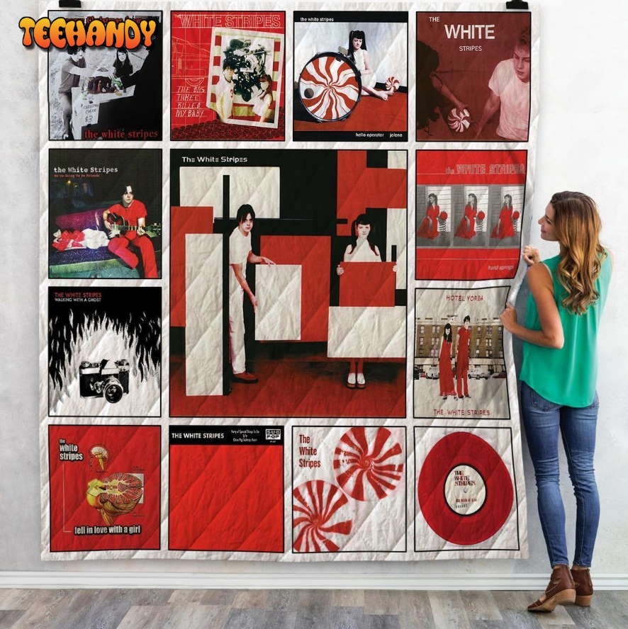 The White Stripes Singles 3D Customized Quilt Blanket