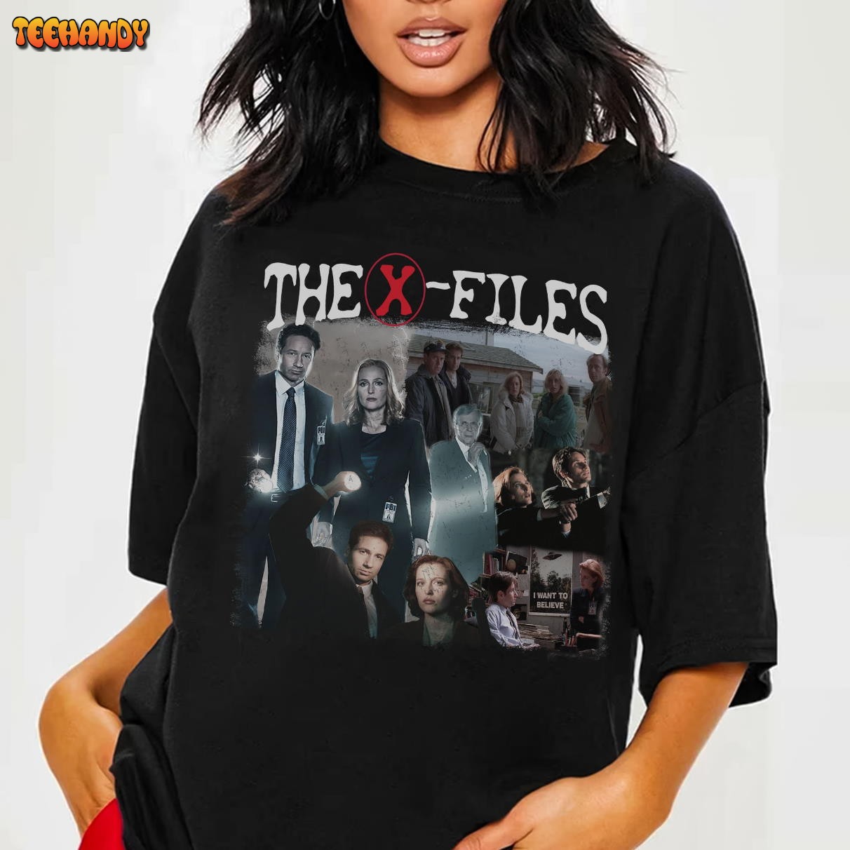 The X Files Shirt Homage The X Files Shirt  Dana Scully Fox Mulder Shirt