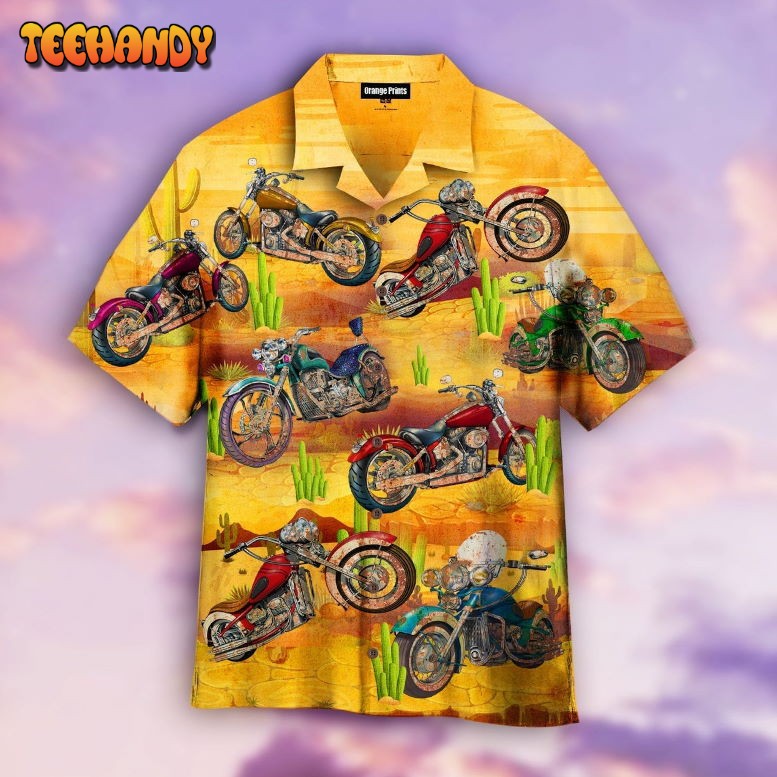 This Is Awesome So Cool Motocycle Vintage Aloha Hawaiian Shirt