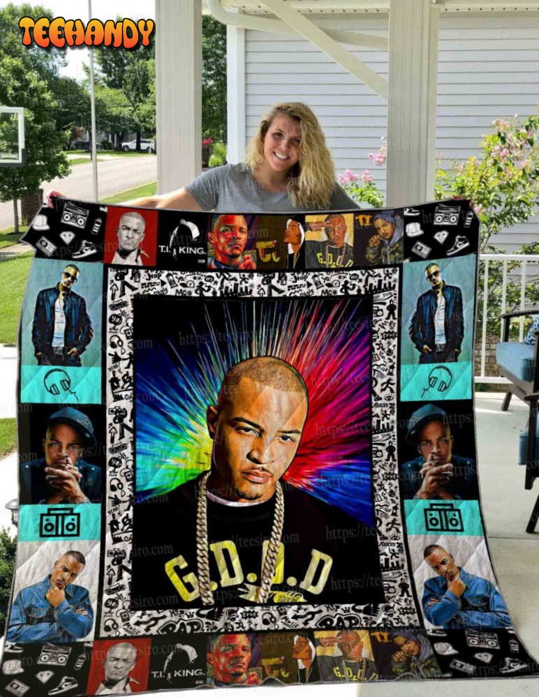 T.I. 3D Quilt Blanket