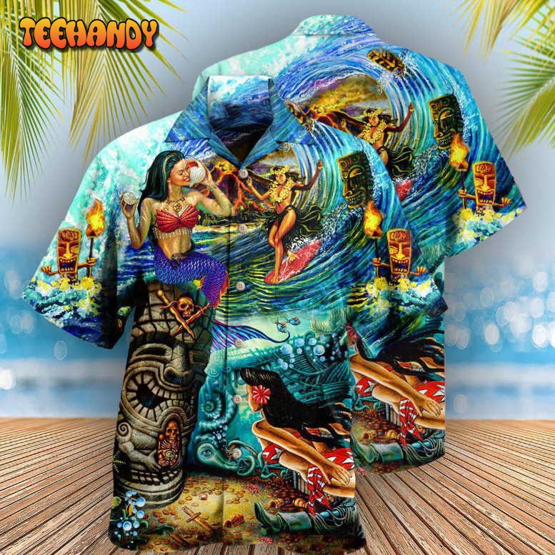 Tiki You Had Me At Aloha Hawaiian Shirt