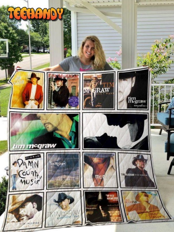 Tim Mcgraw 3D Customized Quilt Blanket