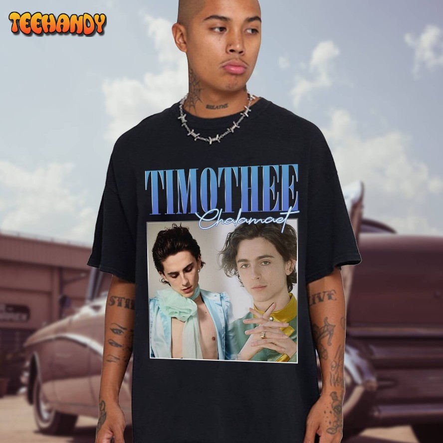 Timothee Chalamet Shirt Vintage Timothee Chalamet Shirt Timothee Chalamet Homage Shirt