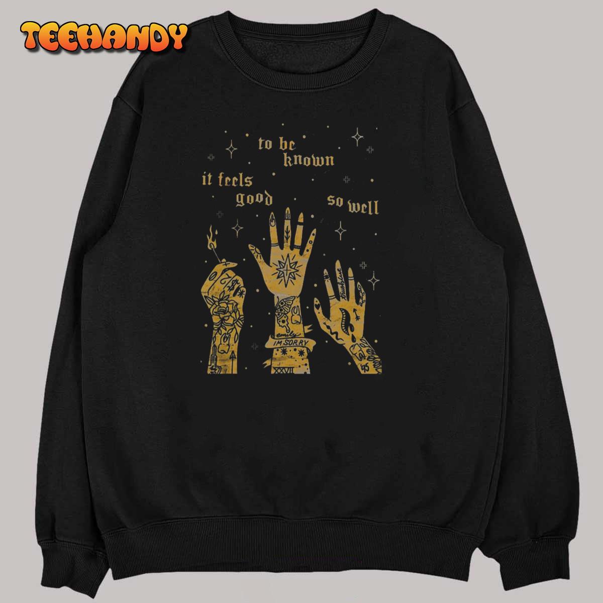 To Be Known So Well It Feels Good Boygenius T-Shirt