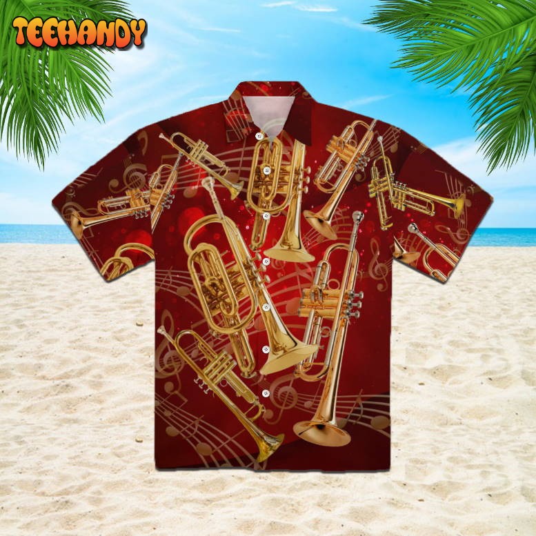 Trumpet Is Cool Hawaiian Shirt