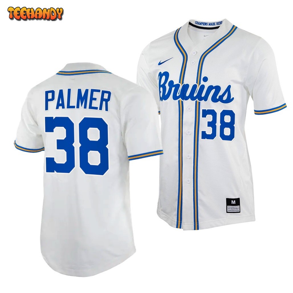 UCLA Bruins Jake Palmer White College Baseball Jersey