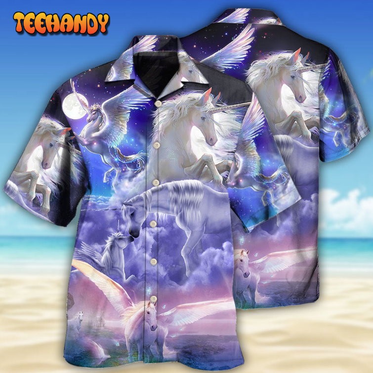 Unicorn Such A Fantasy Unicorn Hawaiian Shirt