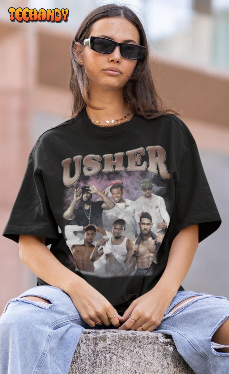 Usher Hip Hop RnB Rapper Soul American Unisex T Shirt