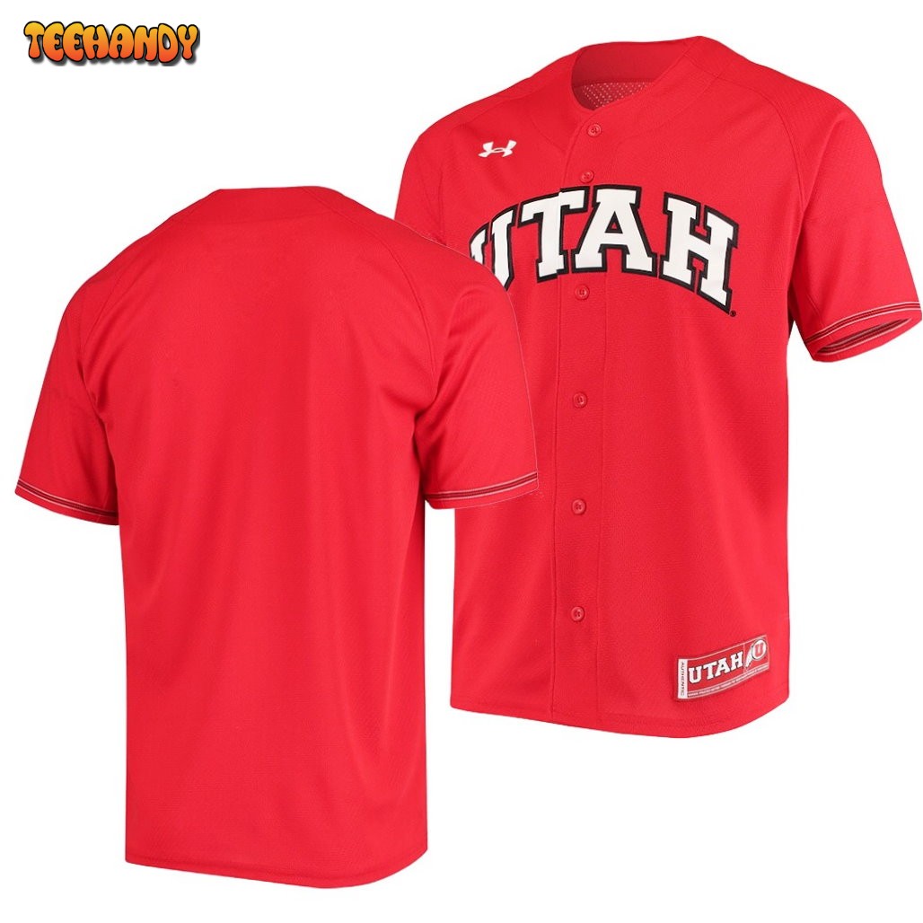 Utah Utes College Baseball Red Replica Jersey