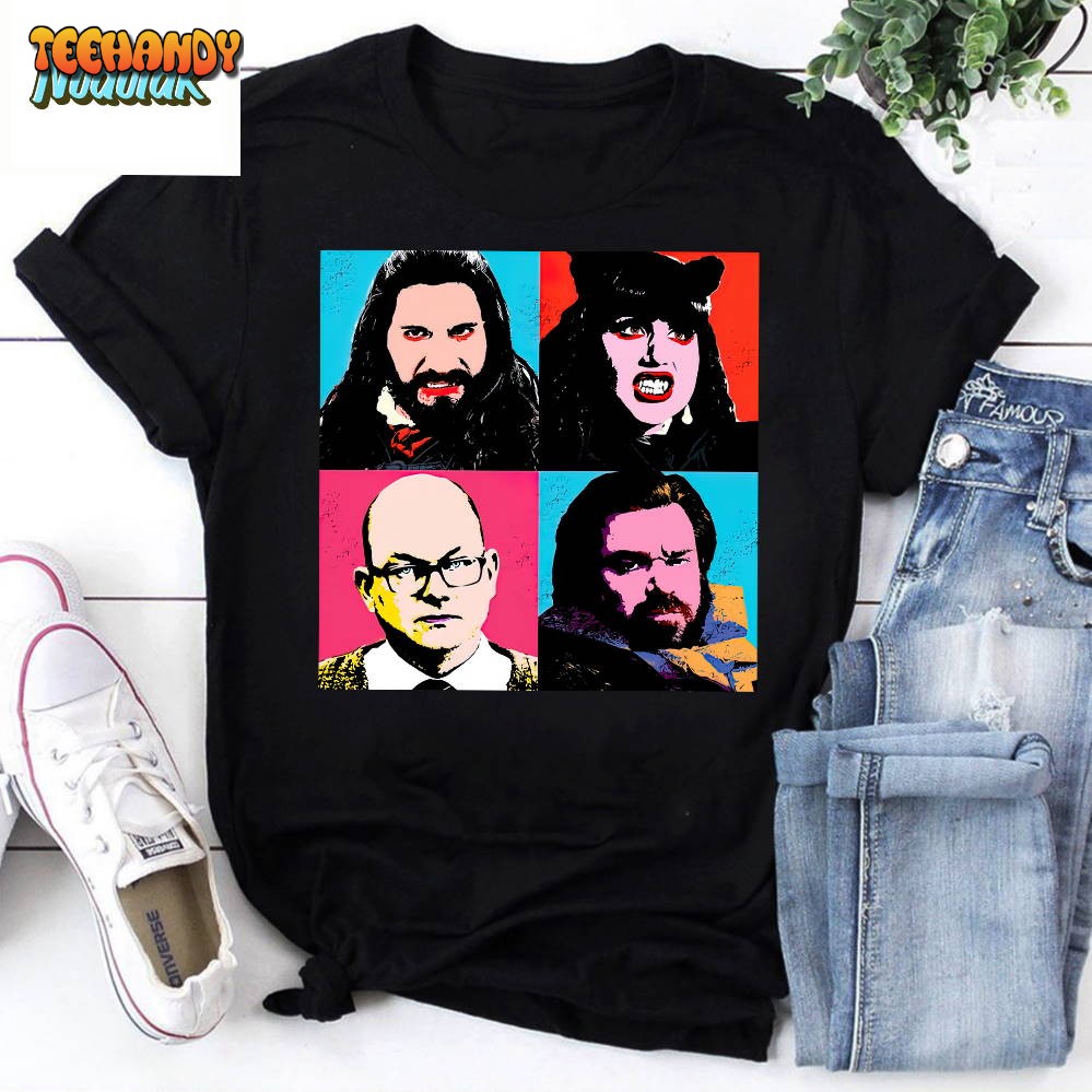 Vampire Warhol Classic What We Do In The Shadows Vintage T-Shirt