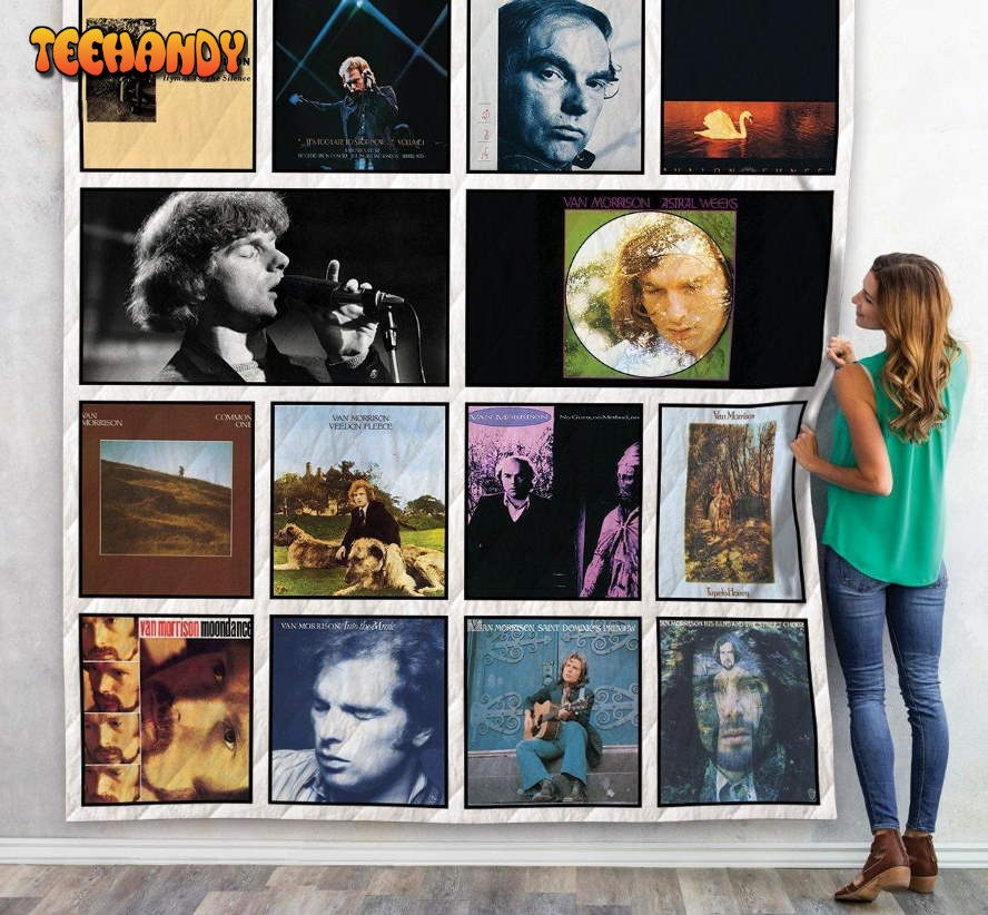 Van Morrison Albums 3D Customized Quilt Blanket