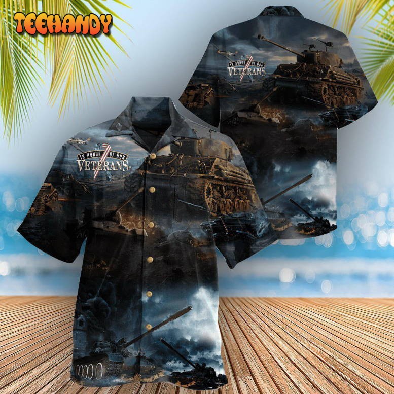 Veteran The Tanker Are Heroes Hawaiian Shirt