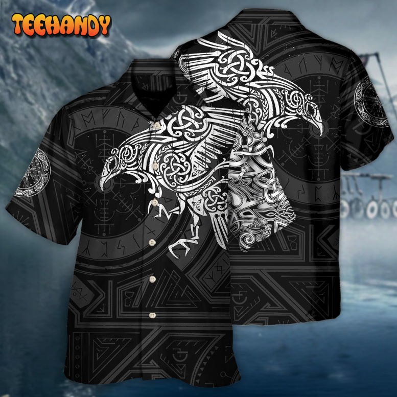 Viking Valhalla The Ravens Hawaiian Shirt