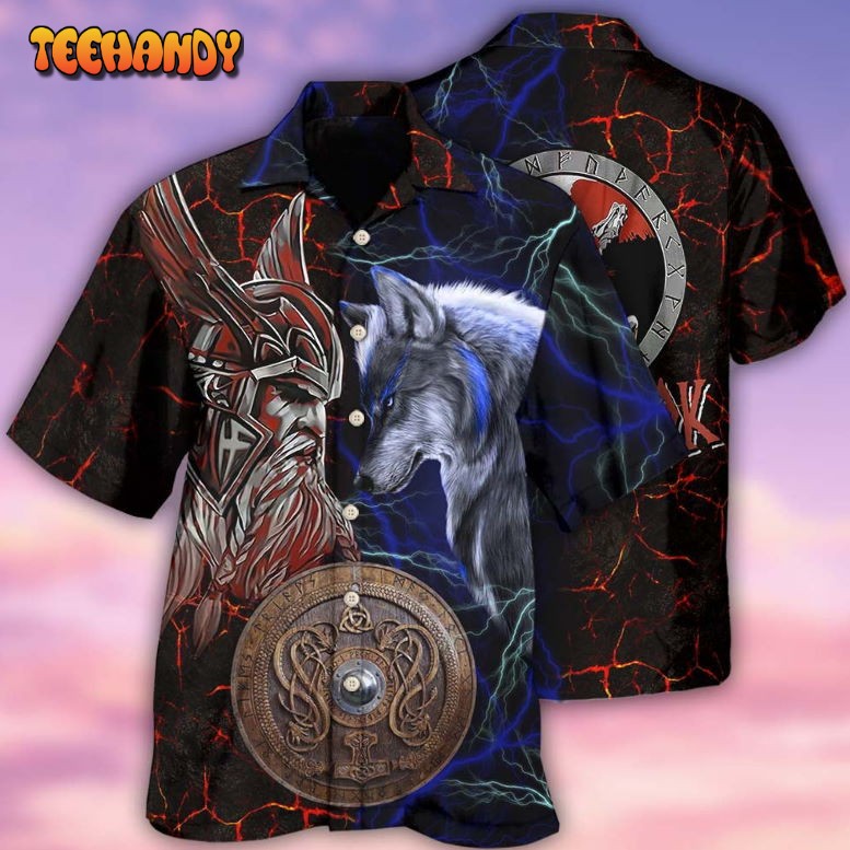 Viking Victory Colorful Life Style Hawaiian Shirt