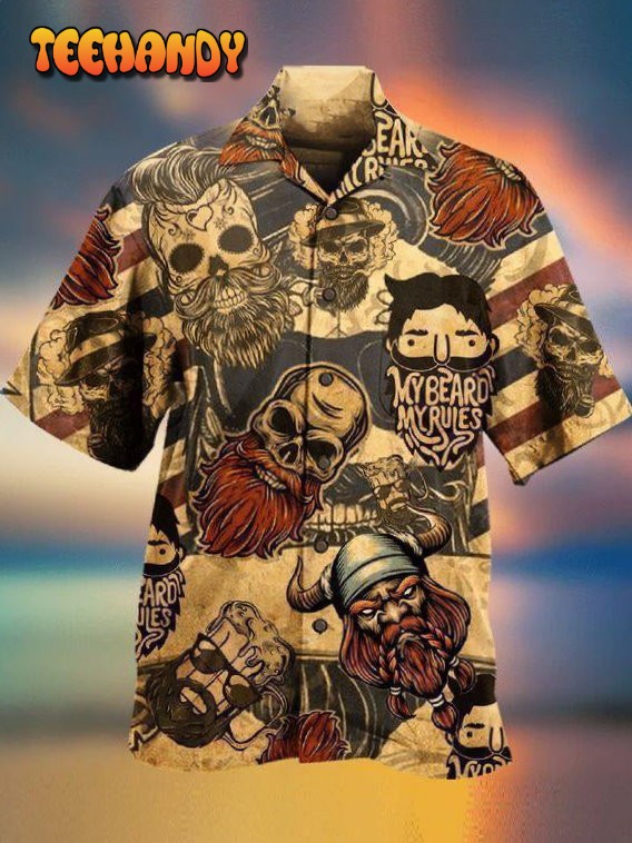 Viking Warrior Life Style Hawaiian Shirt