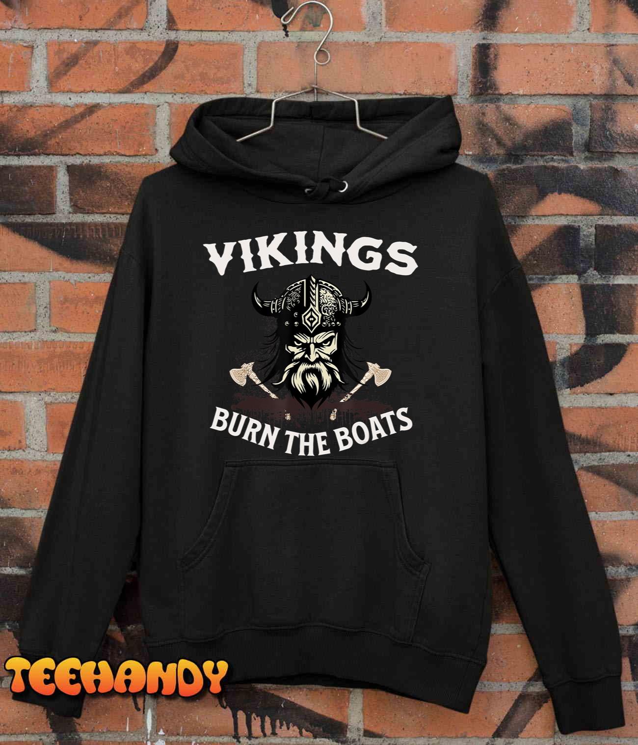 Vikings High School College Sports Motivation T-Shirt