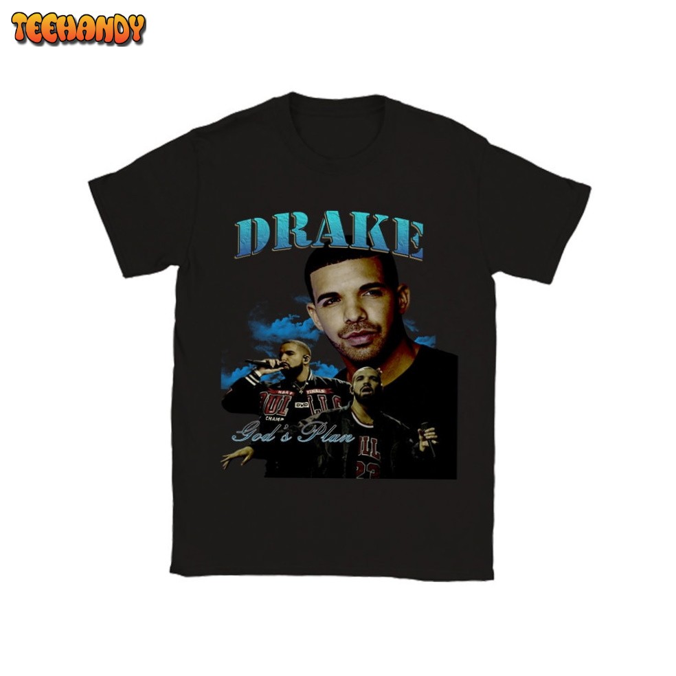 Vintage 90's Drake Rapper Hip-hop Men's Women's 2021-22 T-shirt