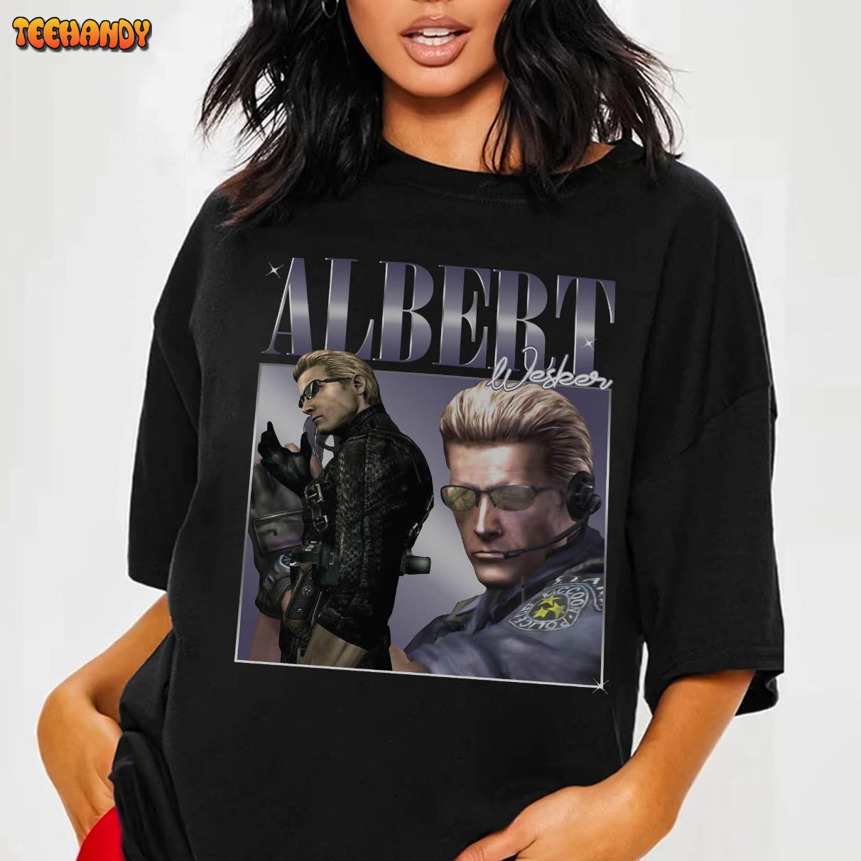 Vintage Albert Wesker Shirt Homage Albert Wesker Shirt