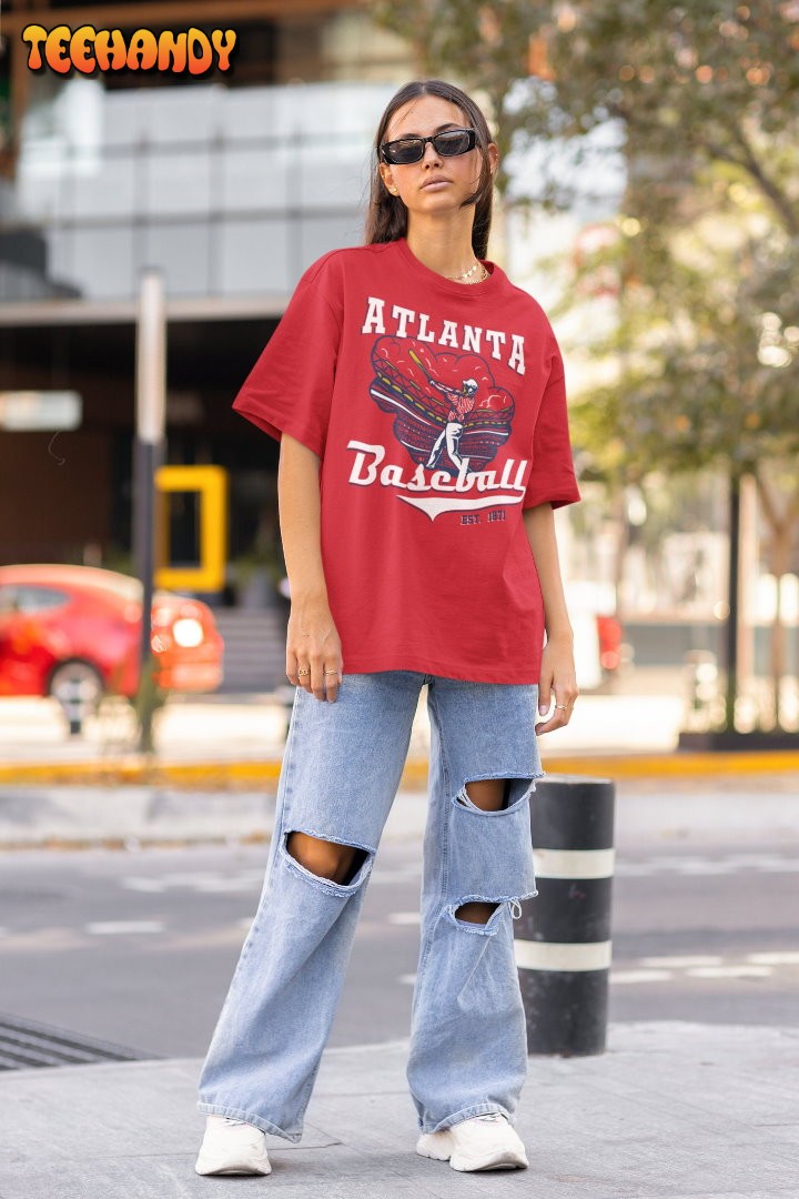 Retro Atlanta Braves Tshirt - T-shirts Low Price