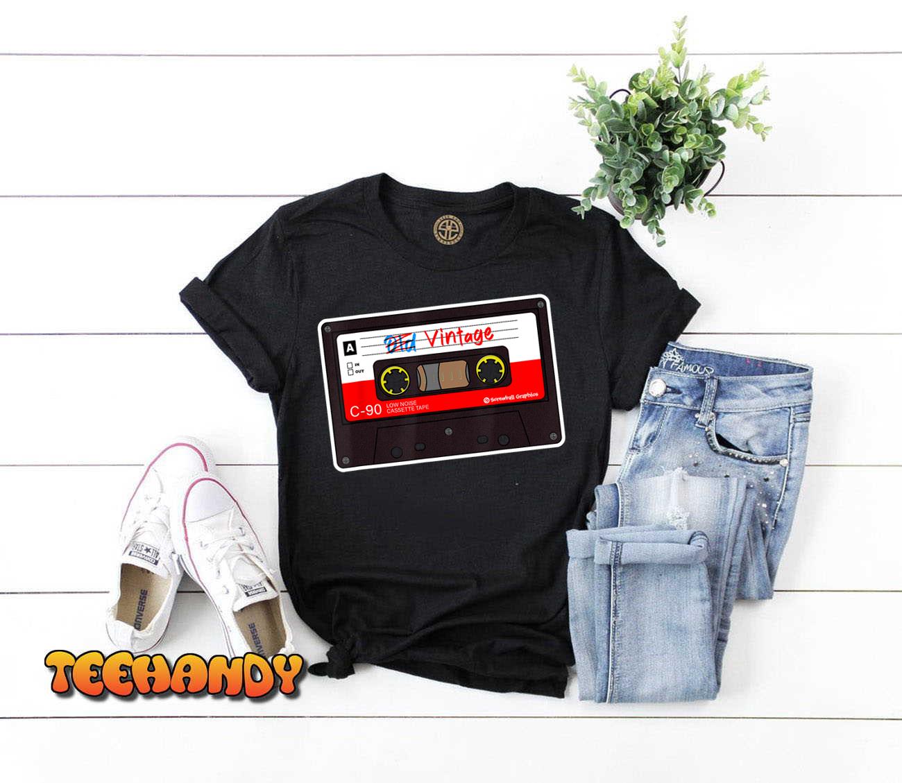 Vintage Cassette Tape Screwball Graphics T-Shirt