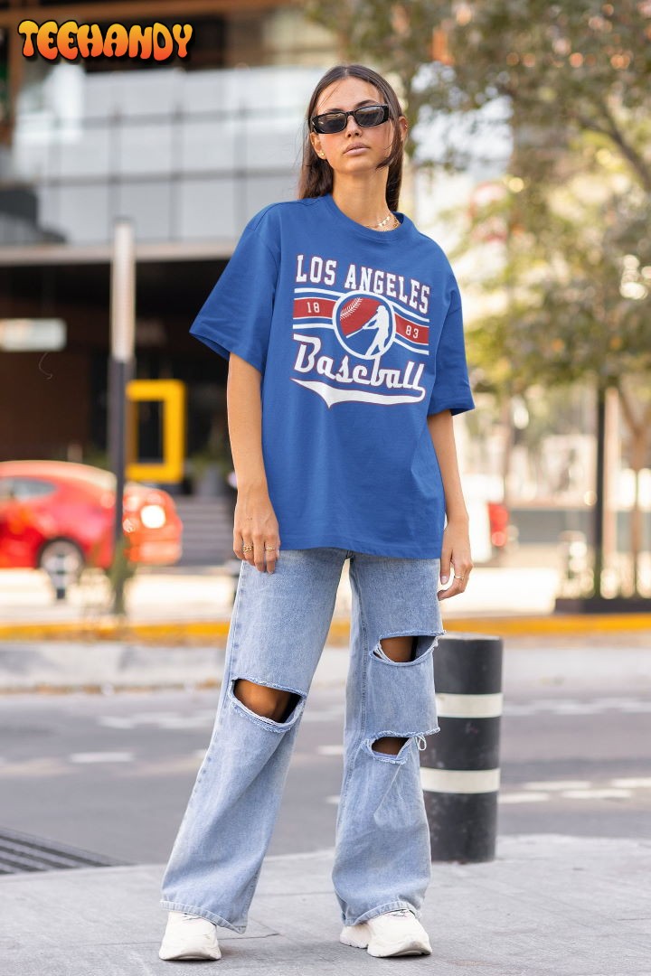 Vintage Los Angeles Dodger Crewneck Sweatshirt T-Shirt, Dodgers