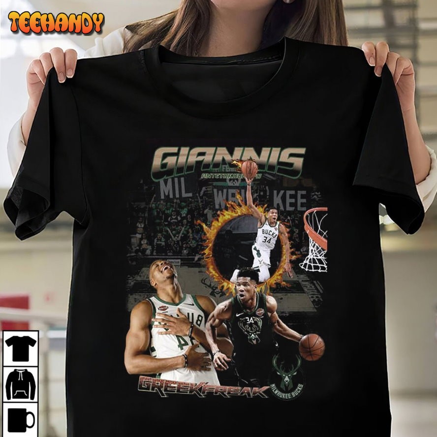 Vintage NBA 2021 Giannis Antetokounmpo 2021 Unisex T-Shirt