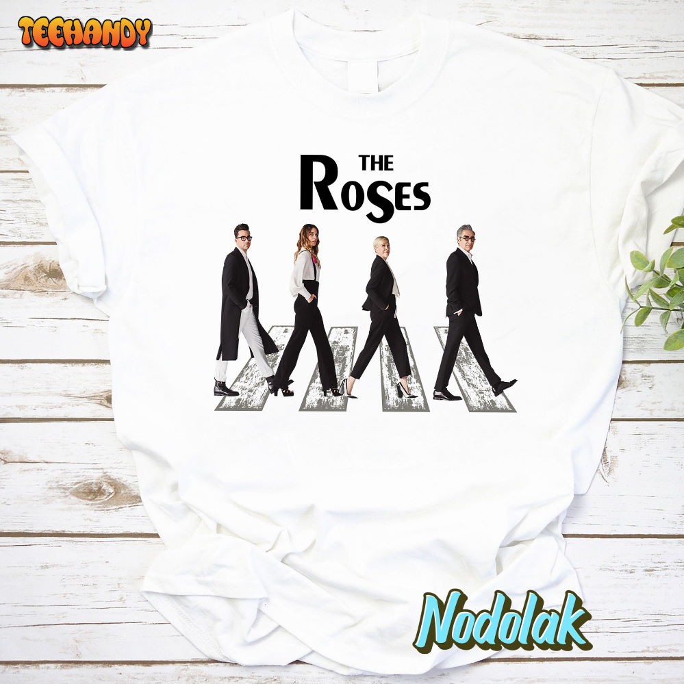 Vintage Schitt’s Creek The Roses Abbey Road T-Shirt, Abbey Road Shirt