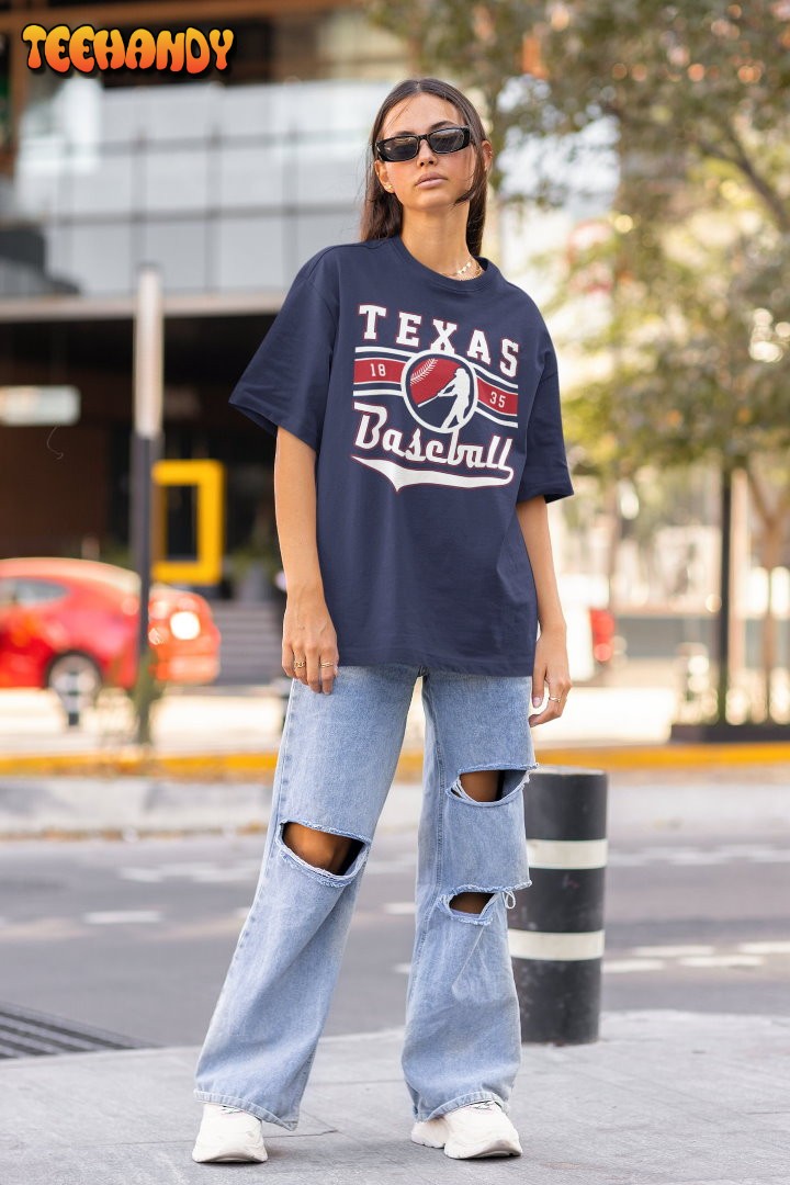 Texas Rangers Shirt, Texas Baseball Tshirt, Texas Est 1835 Tshirt