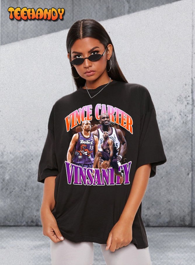 Vintage Vince Carter Unisex T-shirt, Vince Carter Vintage 90s Style Shirt