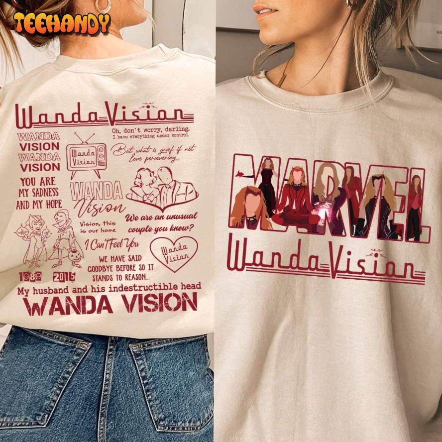 Wanda Maximoff 1989 Marvel Avengers Super Hero Sweatshirt