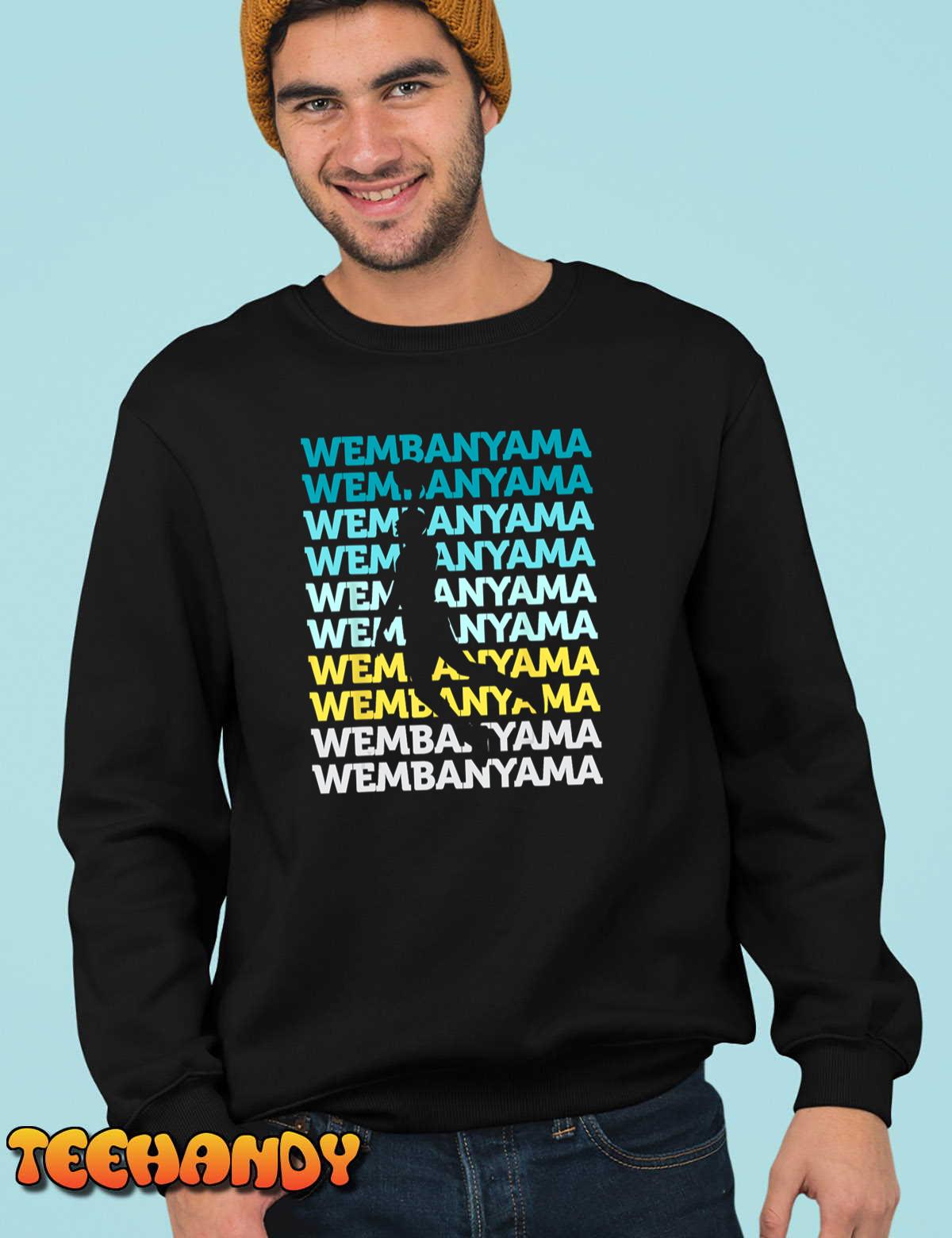 Wembanyama Basketball Amazing Gift Fan T-Shirt