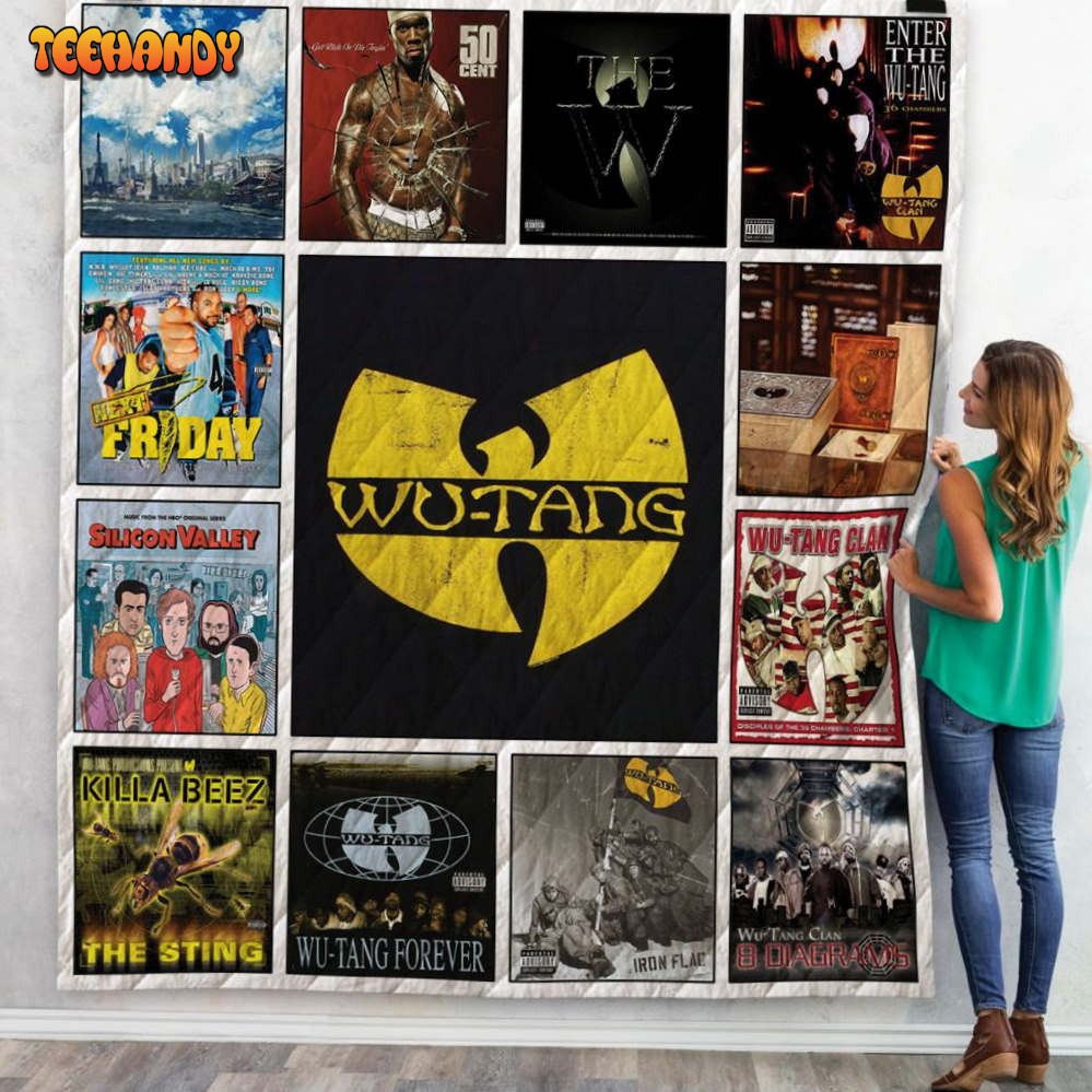 Wutang Clan For Fans Version 3D Quilt Blanket