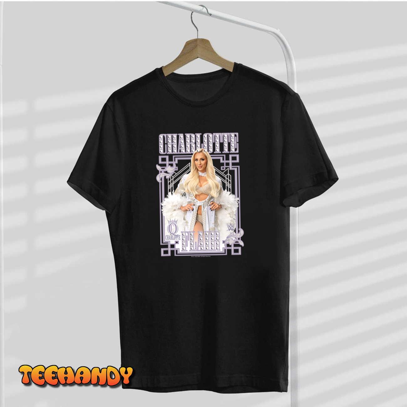 WWE Charlotte Flair Royal Bling Sassy Photo Portrait T-Shirt