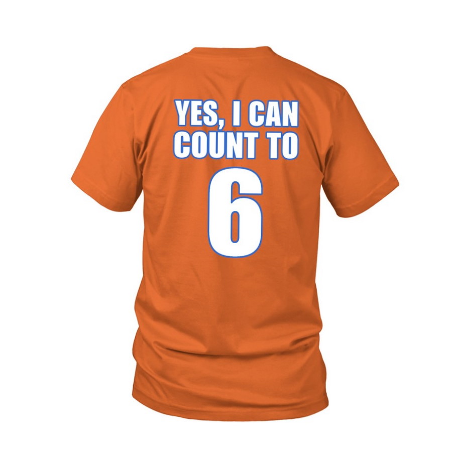 Yes I Can Count To 6 Florida Baseball Shirt