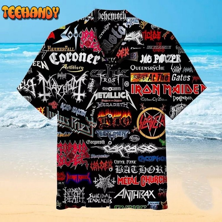 20th Century Classic Rock Band Trending Hawaiian Shirt