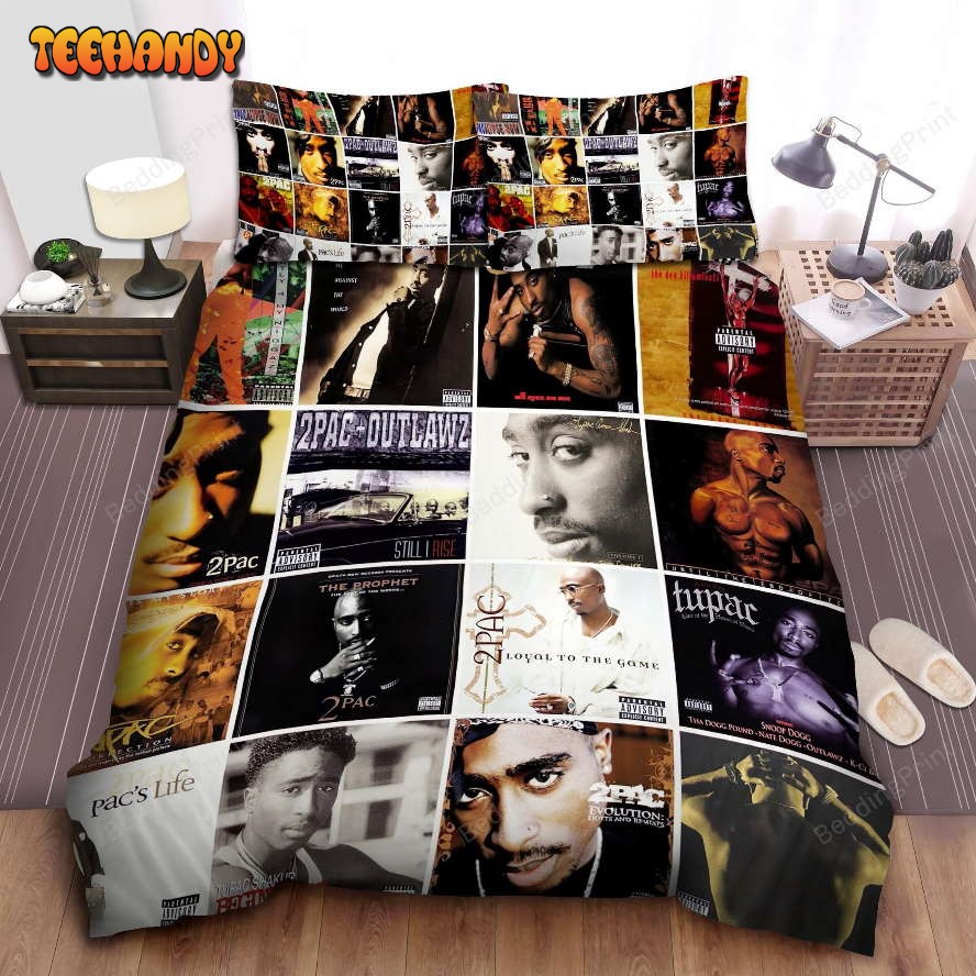 2pac Albums Bed Sheets Duvet Cover Bedding Sets