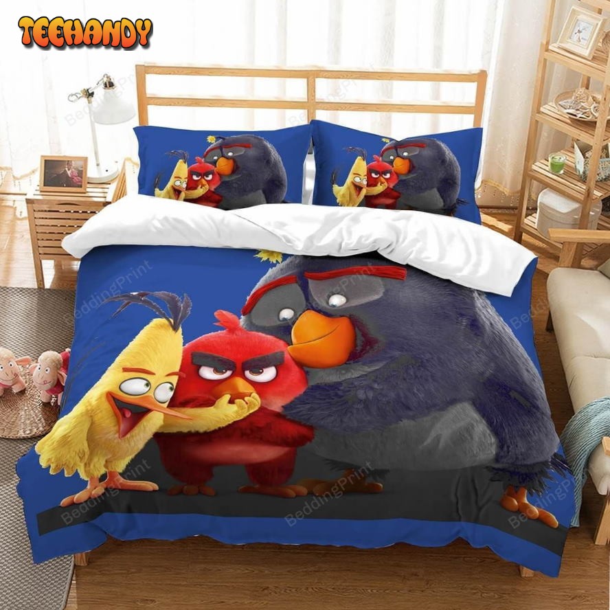 3d Angry Birds Duvet Cover Bedding Set