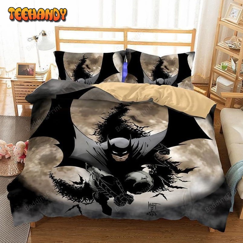 3d Art Bed Sets Dc Batman Patterns Duvet Cover Bedding Set