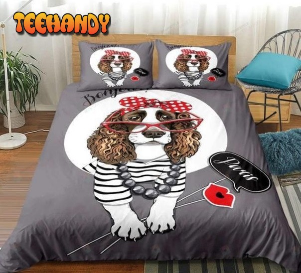 3d Cartoon Beautiful Dog Cotton Comforter Cotton Comforter Bedding Setss