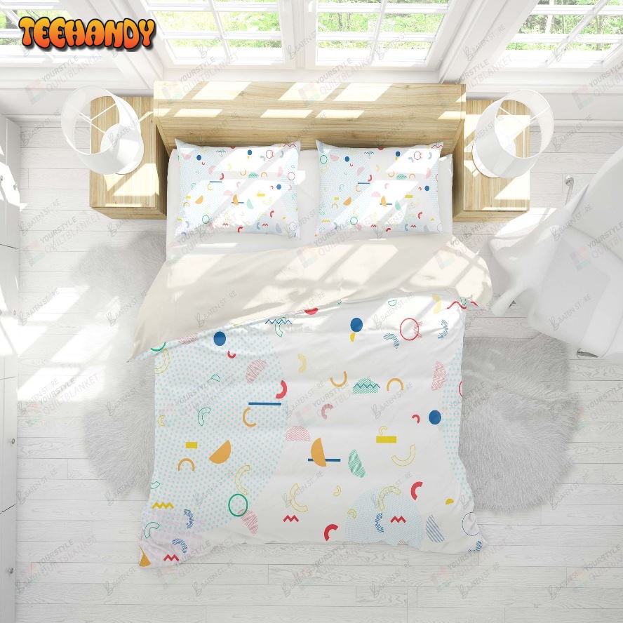 3d Cartoon Shape Pattern Bed Sheets Duvet Cover Bedding Set