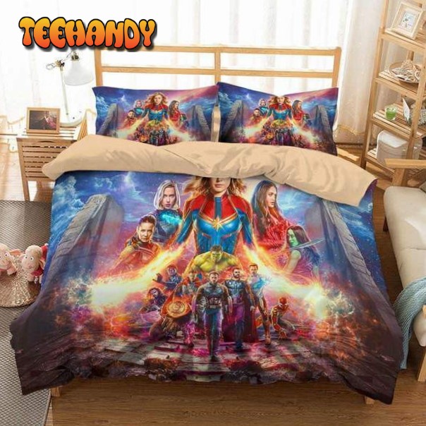 3D Customize Avengers Endgame 3D Customized Duvet Cover Bedding Set